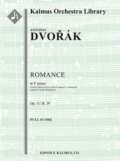 Romance in F minor, Op. 11/ B. 39 (critical edition)