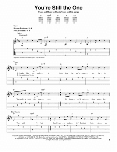 You're Still The One