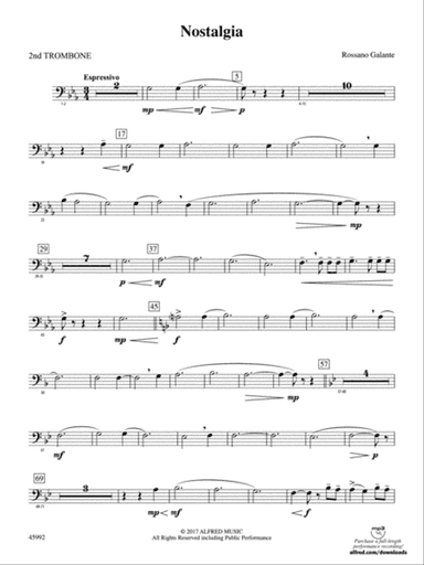 Nostalgia: 2nd Trombone