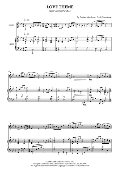 Love Theme (tema D'amore)