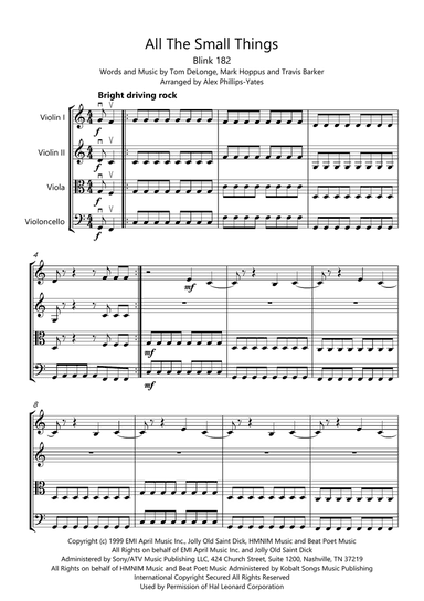 All The Small Things