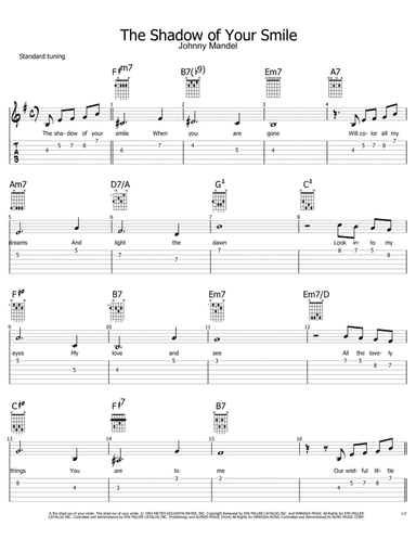 The Shadow Of Your Smile