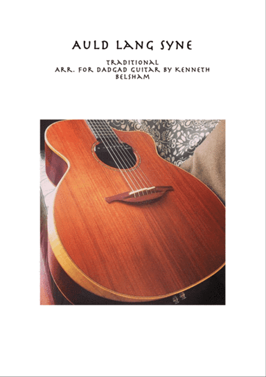 Auld Lang Syne - DADGAD Guitar