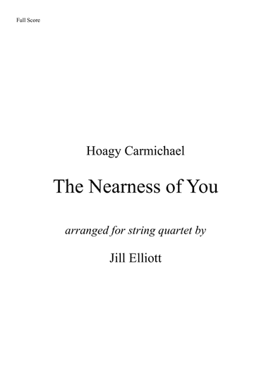 The Nearness Of You