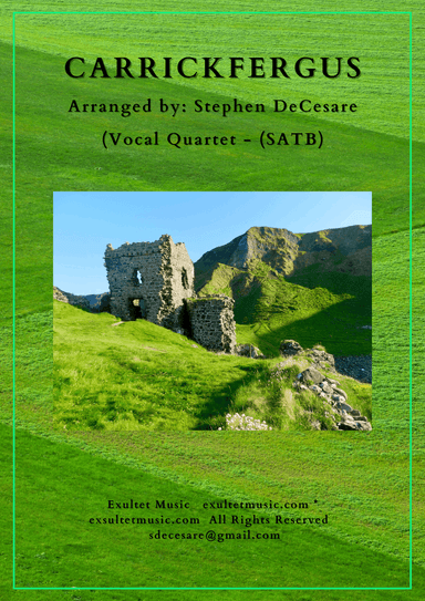 Carrickfergus (Vocal Quartet - (SATB)