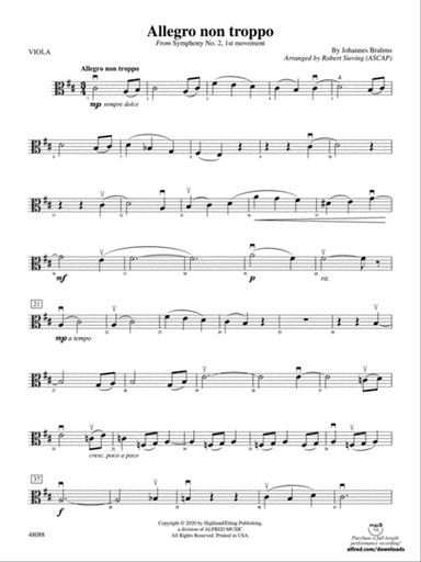 Allegro non troppo: Viola