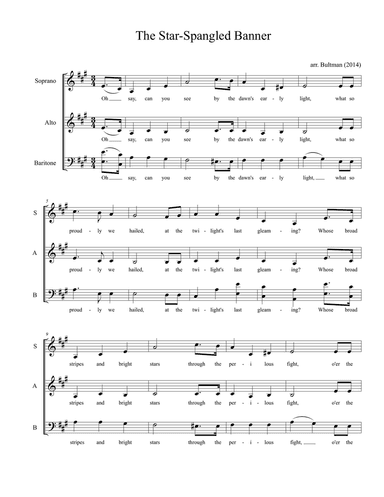 The Star-Spangled Banner