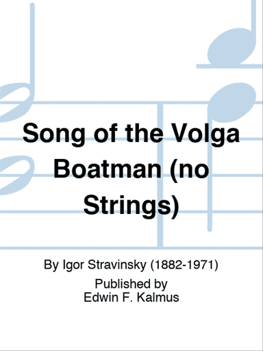 Song of the Volga Boatman (no Strings)
