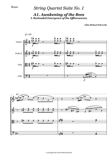 String Quartet Suite No. 1