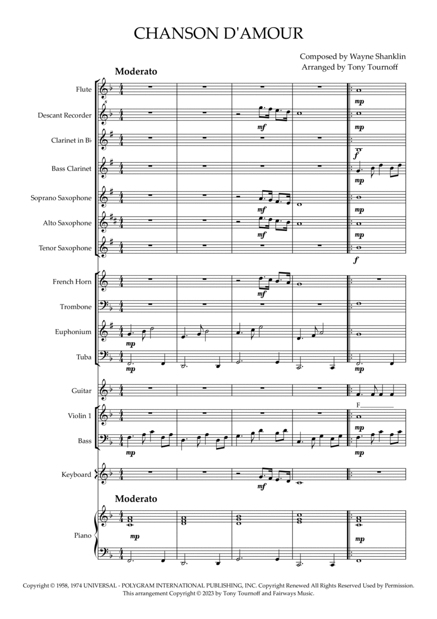 Chanson D'amour (the Ra-da-da-da-da Song)