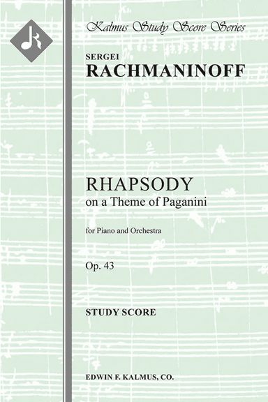 Rhapsody on a Theme of Paganini, Op. 43