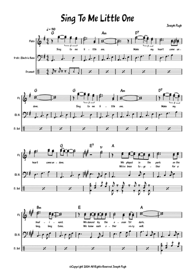 Sing To Me Little One