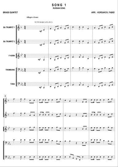 SONG 1 - Russian Song