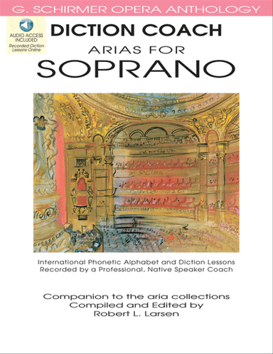 Diction Coach - G. Schirmer Opera Anthology (Arias for Soprano)