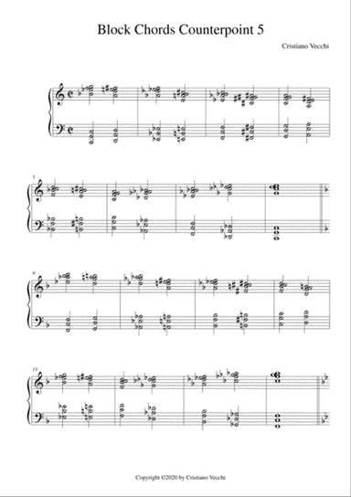 Block Chords Counterpoint 5