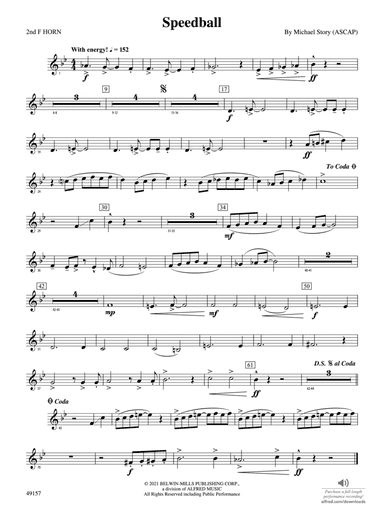 Speedball: 2nd F Horn