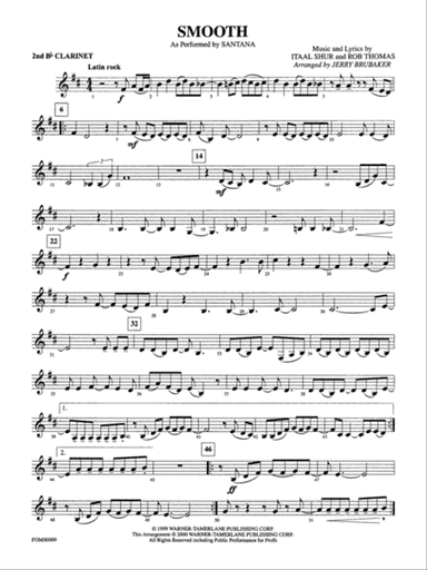 Smooth: 2nd B-flat Clarinet