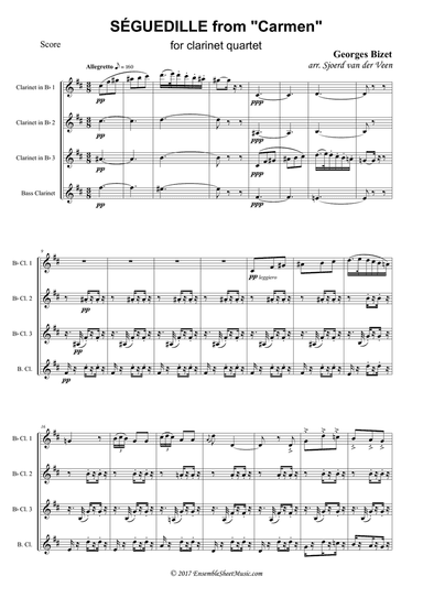 Séguedille from "Carmen"