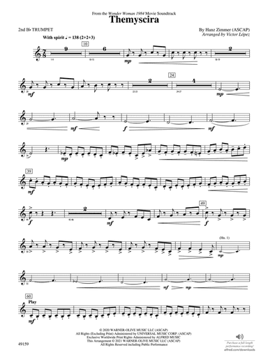 Themyscira: 2nd B-flat Trumpet
