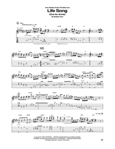 Life Song (One For Annie)