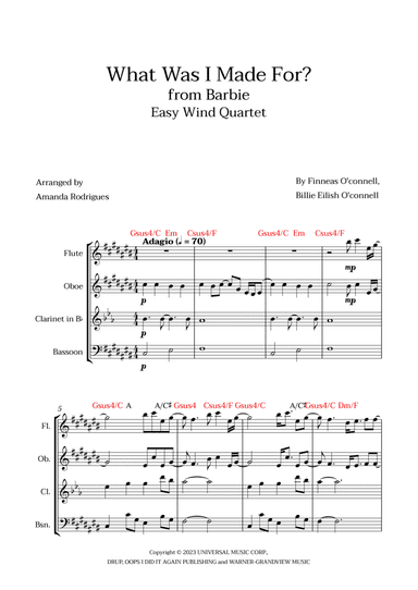 What Was I Made For?