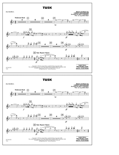 Tusk (arr. Matt Conaway) - Flute/Piccolo