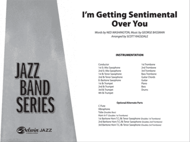 I'm Getting Sentimental over You: Score