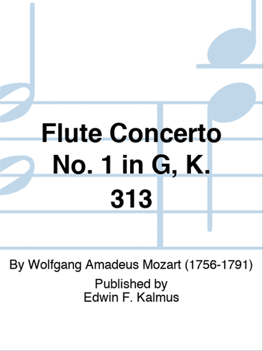 Flute Concerto No. 1 in G, K. 313