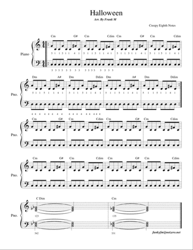 Halloween (Piano)
