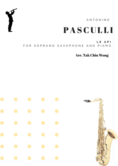 Le Api arranged for Soprano Saxophone and Piano