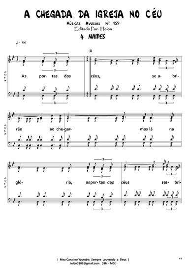 A Chegada da Igreja no Céu