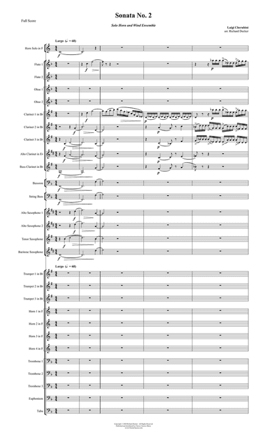 Sonata No. 2 for Horn and Wind Ensemble