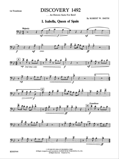 Discovery 1492: 1st Trombone