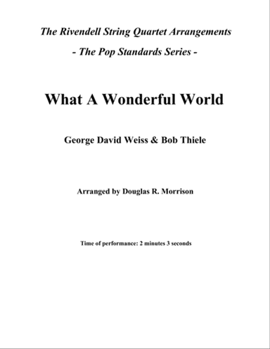 What A Wonderful World