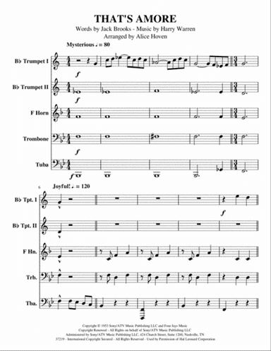 That's Amore (That's Love)