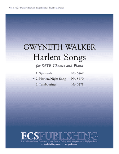 Harlem Night Song from Harlem Songs