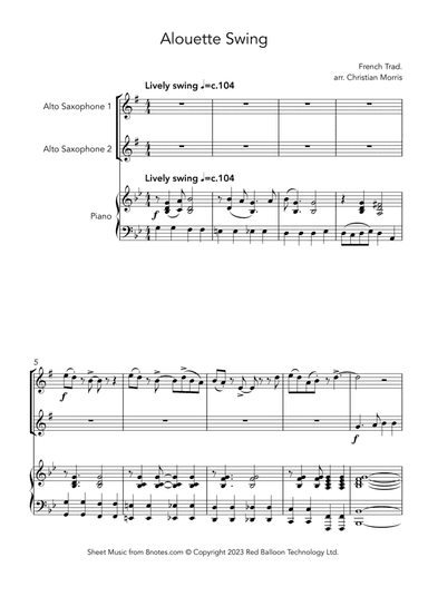Alouette Swing
