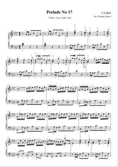 Prelude and Fugue in Ab major, BWV 862