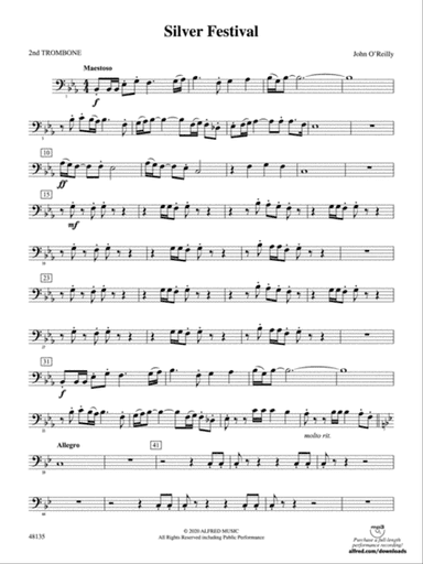 Silver Festival: 2nd Trombone