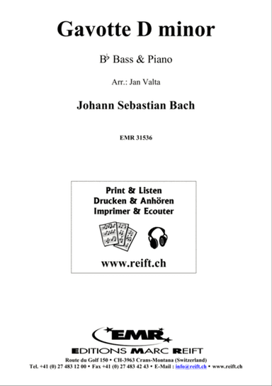 Gavotte D minor