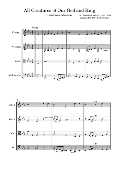 All Creatures of Our God and King