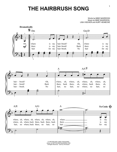 The Hairbrush Song (from VeggieTales)