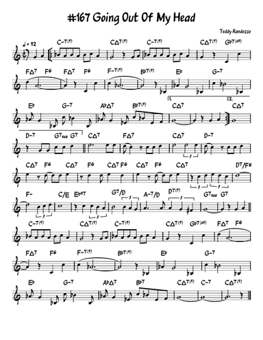 Going Out Of My Head