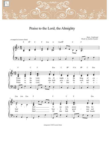 Praise to the Lord, The Almighty