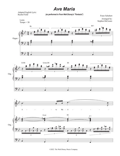Ave Maria, Op. 52 No. 6