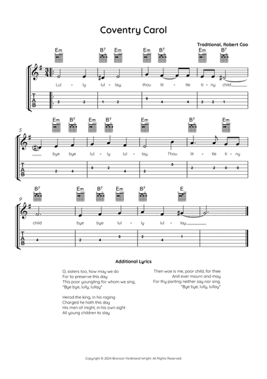 Coventry Carol