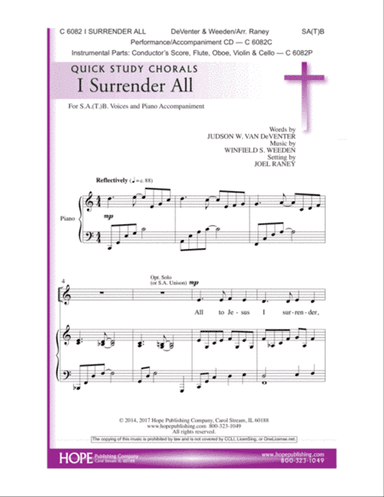 I Surrender All