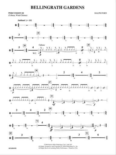 Bellingrath Gardens: 3rd Percussion