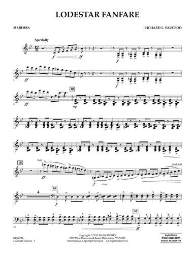 Lodestar Fanfare - Marimba