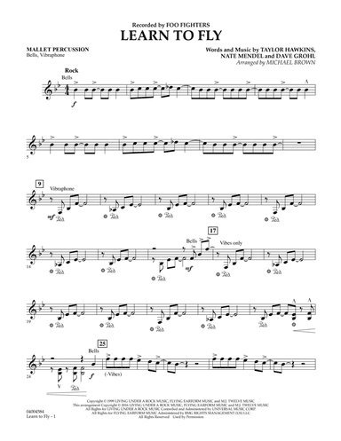 Learn to Fly - Mallet Percussion